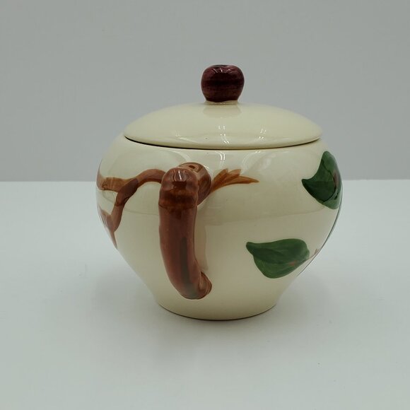 Franciscan Apple Creamer & Sugar Bowl with Lid - Picture 12 of 15